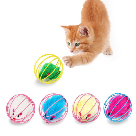 Cat Ball Toy Mouse Cage