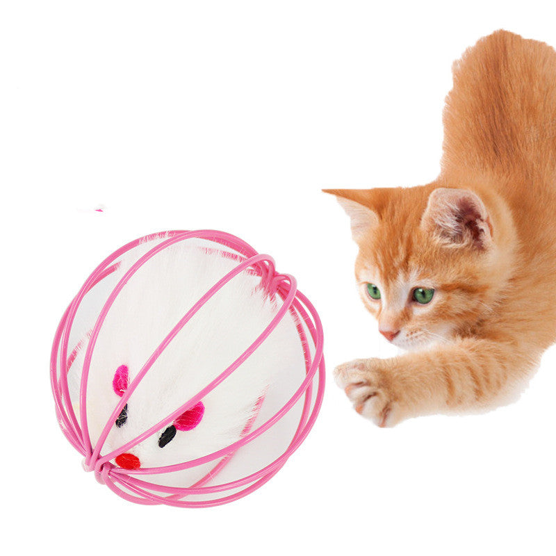 Cat Ball Toy Mouse Cage